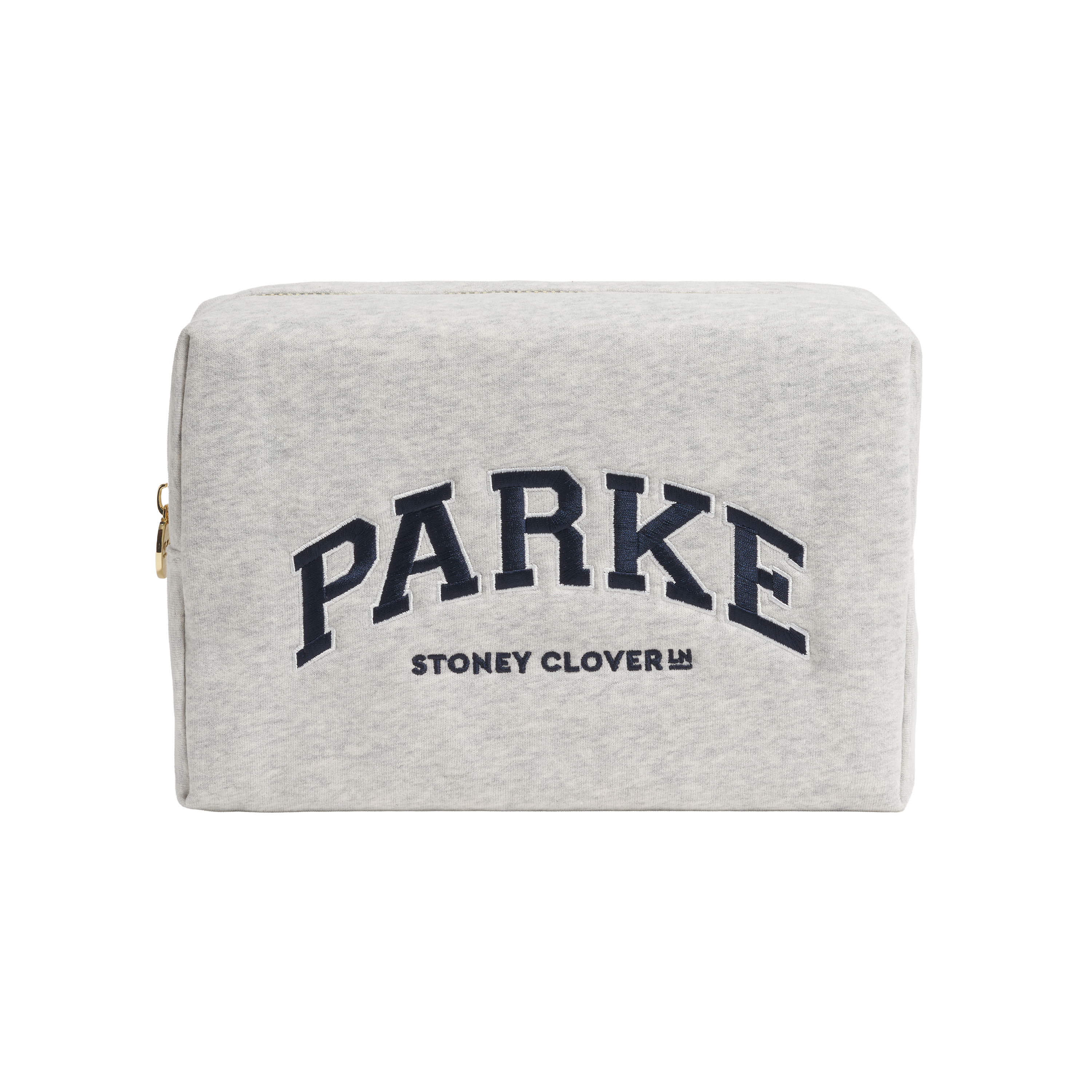 SCL x Parke Terry T Seam Pouch -classic grey + sapphire