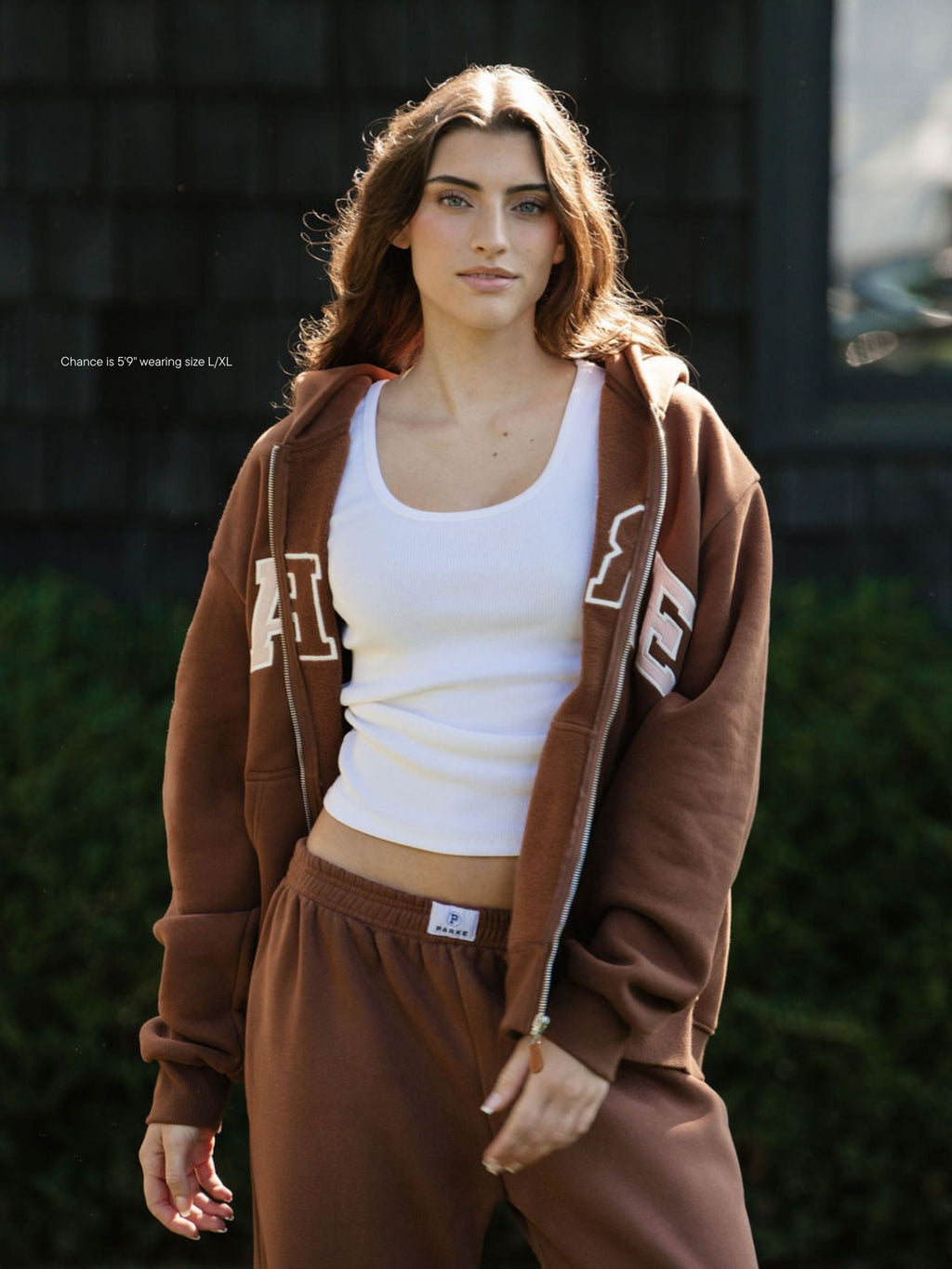 Hometown Varsity Zip Up Hoodie